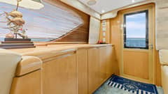 1999 Hatteras 60 Enclosed Bridge Convertible "Better Days" photo 7