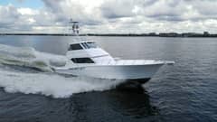 1999 Hatteras 60 Enclosed Bridge Convertible "Better Days" photo 1