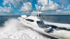 2004 Hatteras 54 Convertible "Knot So Fast" photo 4