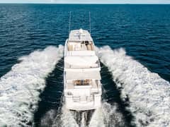 2000 Hatteras Cockpit Motoryacht "MARLINTINI" photo 2