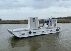 1985 Custom Aluminum Barge "Sea Truck" photo 2