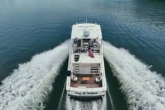 1990 Viking 53 Convertible "Lay A Wake" photo 4