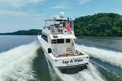 1990 Viking 53 Convertible "Lay A Wake" photo 6