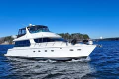 2001 Carver 570 Voyager Pilothouse "Over And Out" photo 2
