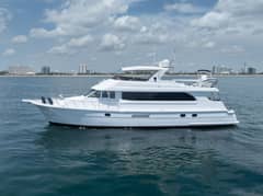 2000 Hatteras 75 Sport Deck "Island Dancer" photo 5
