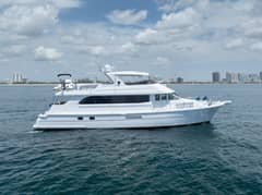 2000 Hatteras 75 Sport Deck "Island Dancer" photo 1