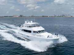 2000 Hatteras 75 Sport Deck "Island Dancer" photo 9