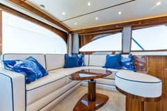 2021 Viking 72 Enclosed Bridge "Galati Yacht Sales Trade" photo 3
