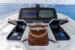 2021 Viking 72 Enclosed Bridge "Galati Yacht Sales Trade" photo 2