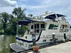 1986 Marine Trader Med Yacht 62 Yachtfish "Island Angel" photo 3