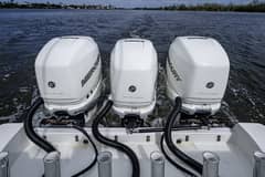 2009 Everglades 350 CC "HEY MAN-Repowered 2022 3 x 400hp Merc. w/Joystick" photo 7