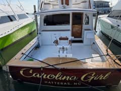 1993 Custom Carolina Jarrett Bay "Carolina Girl" photo 6