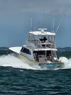 1993 Custom Carolina Jarrett Bay "Carolina Girl" photo 2