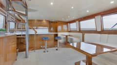 2007 Viking 74 Enclosed Bridge "Never Settle" photo 4