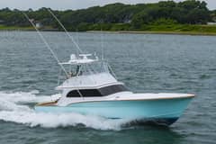 1993 Scarborough 56 Custom Carolina Sportfish "Natural" photo 4