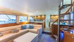 2001 Viking 65 Enclosed Bridge "Donna Maria" photo 4