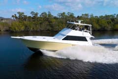 1990 Viking 53 Convertible "Beach House III" photo 5