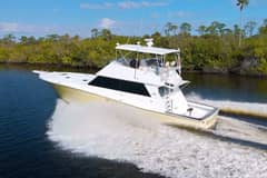 1990 Viking 53 Convertible "Beach House III" photo 4