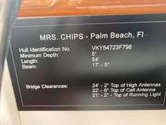 1998 Viking 54 Sport Yacht "MRS. CHIPS" photo 6