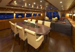 2027 Johnson 110' Flybridge w/On-Deck Master "JOHNSON 110 FLYBRIDGE" photo 4