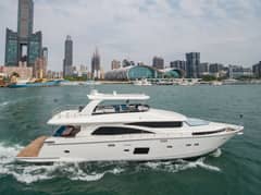 2027 Johnson Flybridge w/Hydraulic Platform "JOHNSON 80 FLYBRIDGE" photo 1