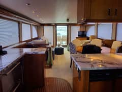 2000 Hatteras 75 Sport Deck "Island Dancer" photo 5