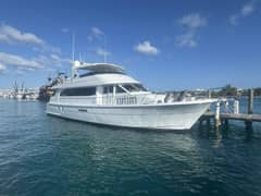 2000 Hatteras 75 Sport Deck "Island Dancer" photo 1