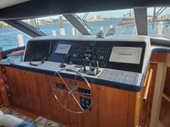 2000 Hatteras 75 Sport Deck "Island Dancer" photo 9