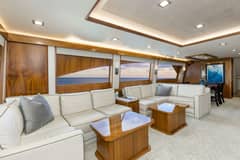 2016 Viking 92 Enclosed Bridge "Touché" photo 8
