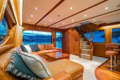 2008 Hatteras 77 Enclosed Bridge "Desperado" photo 8