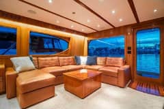 2008 Hatteras 77 Enclosed Bridge "Desperado" photo 9