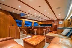 2008 Hatteras 77 Enclosed Bridge "Desperado" photo 7