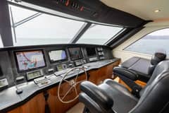 2006 Viking 74 Enclosed Bridge "KICKBACK" photo 3