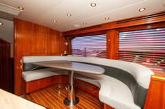 2002 Hatteras 65 Enclosed Bridge "MoonTan" photo 7