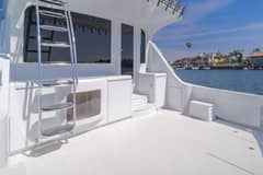 2003 Hatteras 54 Convertible "BRAINWAVE" photo 4