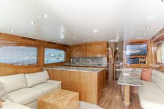 2003 Hatteras 54 Convertible "BRAINWAVE" photo 3