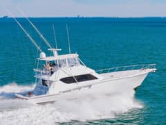 2001 Hatteras 60 Convertible "Wave Bender" photo 2