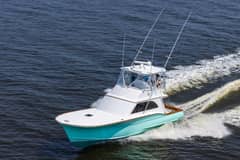 1994 Custom Carolina 43 Blackwell Convertible "Sea Horse" photo 3