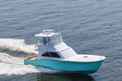 1994 Custom Carolina 43 Blackwell Convertible "Sea Horse" photo 7