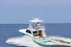 1994 Custom Carolina 43 Blackwell Convertible "Sea Horse" photo 4