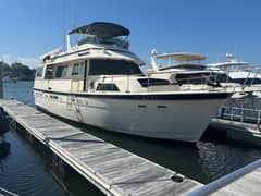 1987 Hatteras Flybridge "The Bottom Line" photo 2