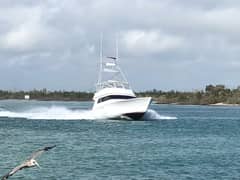 2001 Custom Carolina Lydia 57 Sportfish "Red Witch" photo 3