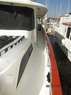 1986 Hatteras 63 CPMY "WOLO" photo 4