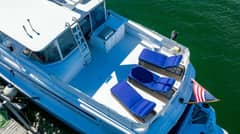 2003 Hatteras Cockpit MY "WATER BORN" photo 8