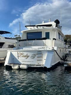 1986 Hatteras 70' Cockpit Motor Yacht "Lady T" photo 2