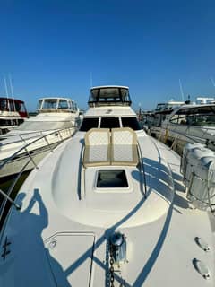 1998 Sea Ray 480 Sedan Bridge "WHY KNOT" photo 4