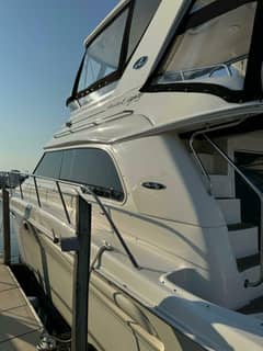 1998 Sea Ray 480 Sedan Bridge "WHY KNOT" photo 3