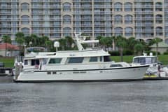 1987 Hatteras 70 Cockpit Motor Yacht "Ivory Lady" photo 2