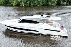 2021 Riviera 5400 Sport Yacht Platinum Edition "Frivolous" photo 2