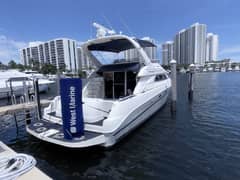 2001 Sea Ray 450 Express Bridge photo 1